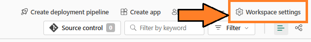 Select Workspace Settings